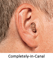 CIC hearing aid at Signature Hearing & Balance