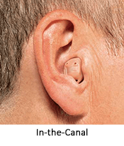 ITC hearing aid at Signature Hearing & Balance